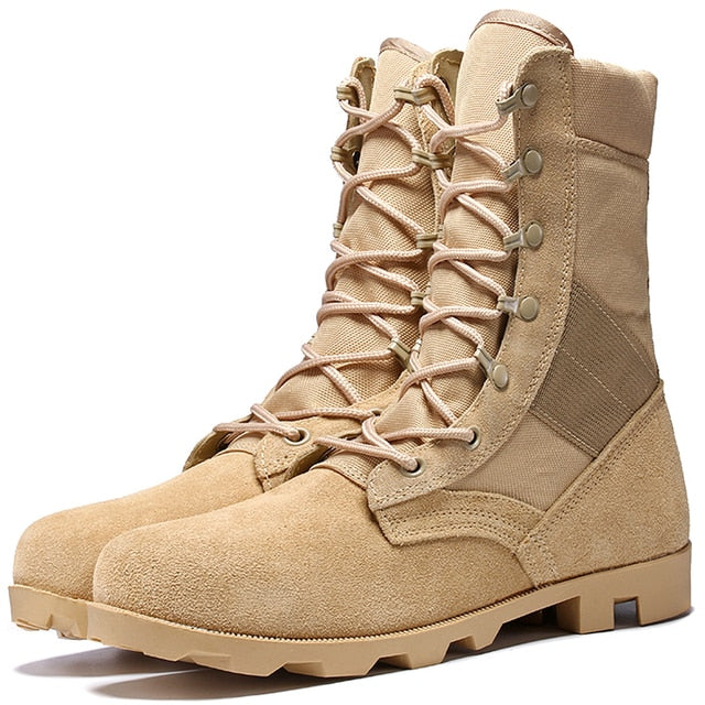 Male Military Boots Desert Tactical Boots