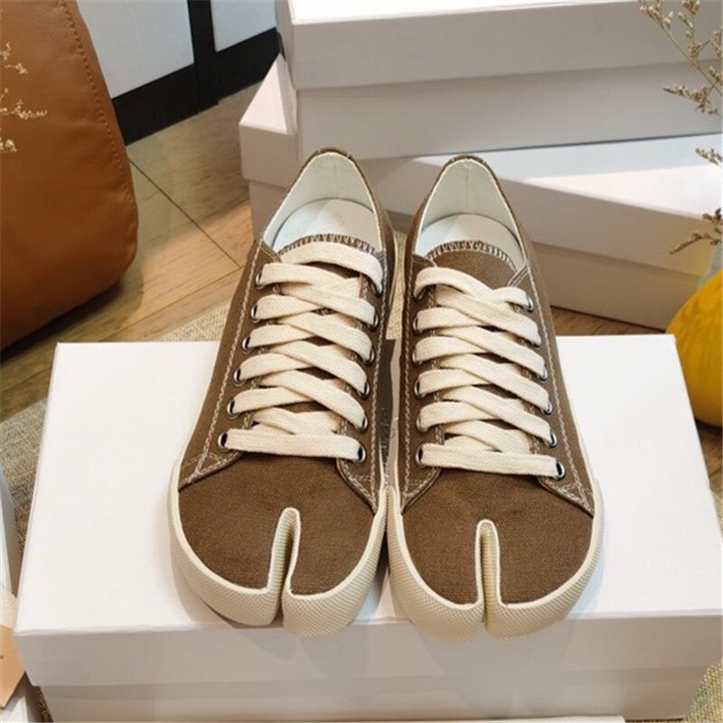 Canvas Sneakers Brand Women Shoes Flats Runway