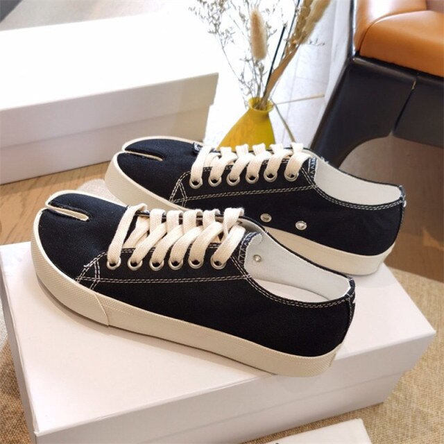 Canvas Sneakers Brand Women Shoes Flats Runway