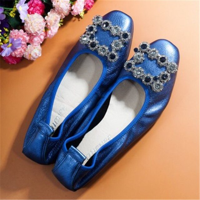 Genuine leather Comfortable Women Shoes