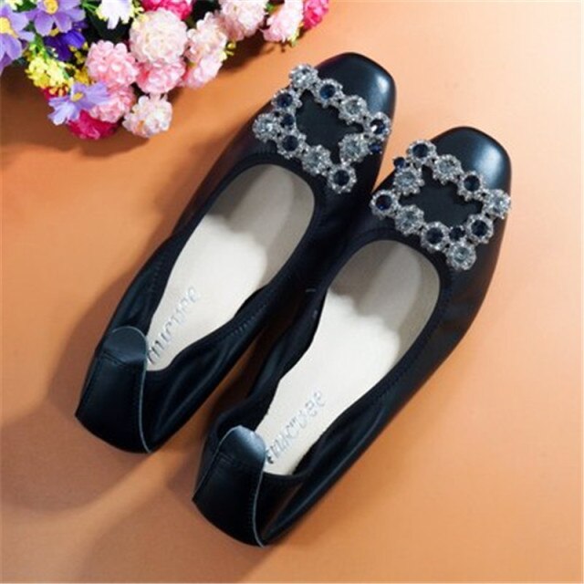 Genuine leather Comfortable Women Shoes