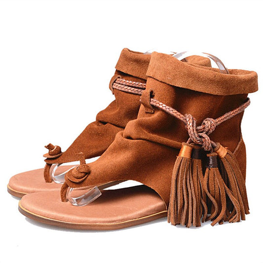 Ethnic Women Gladiator Sandals Flip Flops