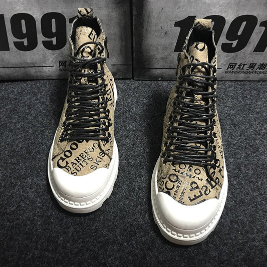 Punk Designer sneakers Hip-Hop Casual Boots