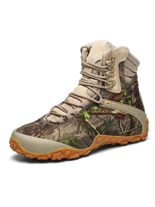 Men Waterproof Hiking Sneakers Camouflage