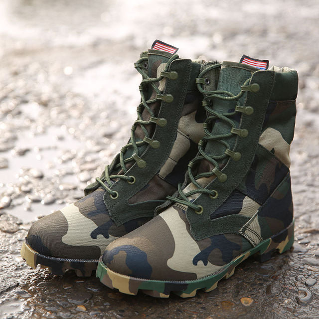 Men Special Force Combat Desert Boots