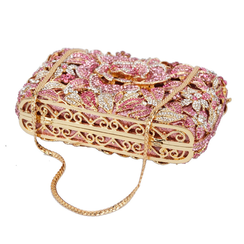 Party Clutch Evening Rhinestone Crystal Bags